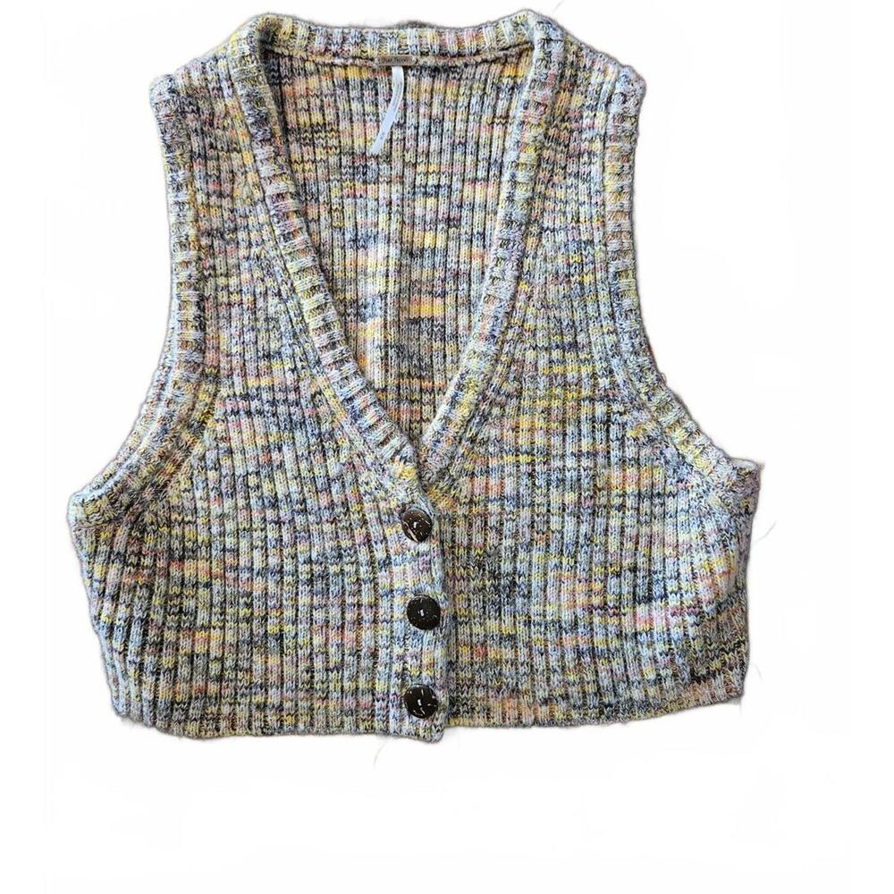 Free people vest sz m